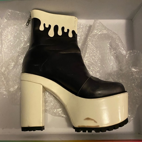 Current Mood Shoes Dolls Kill Current Mood Glow In The Dark Drip